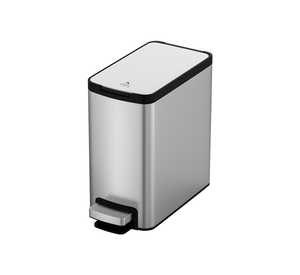 5L Stainless steel Indoor Trash Can With Foot Pedal